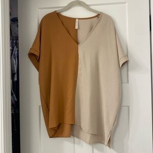 Color block top